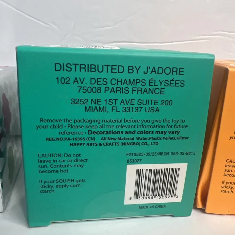 J'Adore Glitter Cloud, Glow Squish, Diamond Squishy Squeeze Toy Tactile
